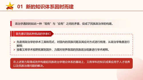政治学自主性知识体系民族政治学专题党课PPT