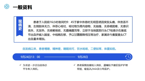 医疗护理个案汇报通用PPT模板