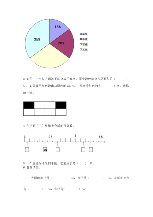 人教版六年级上册数学期末检测卷附答案（综合题）.docx