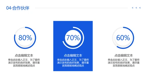 蓝色企业宣传公司产品介绍通用PPT模板