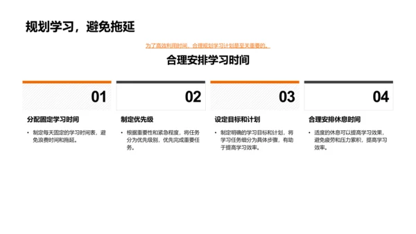 高考备考指导PPT模板