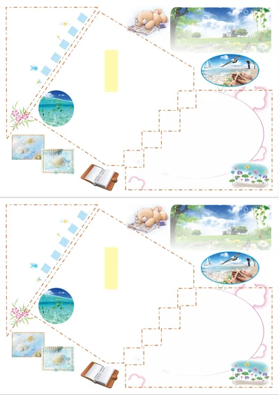 可爱学生手抄报模板