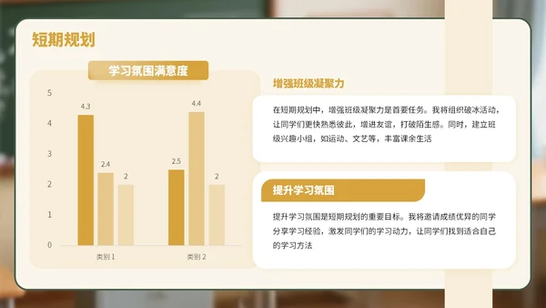 蓝绿色3D风学生班委竞选演讲PPT