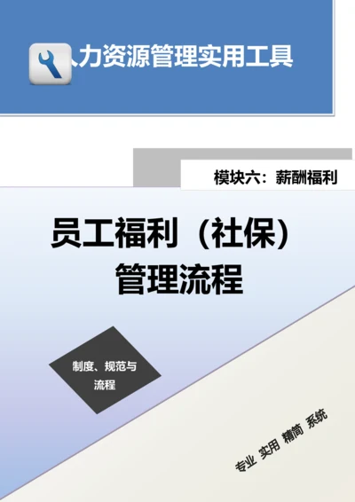 员工福利（社保）管理流程.docx