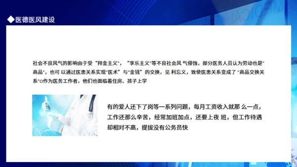 医德医风精神文明建设培训通用PPT模板