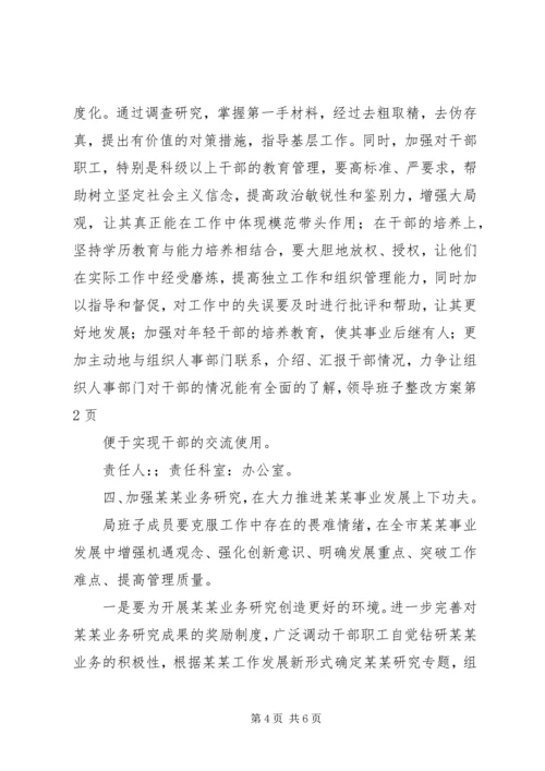 领导班子整改方案 (10).docx