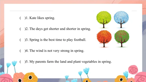 Unit 6 There are four seasons in a year Lesson 31 