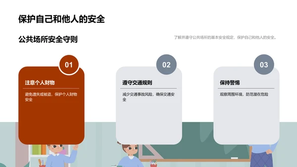 安全教育讲解PPT模板