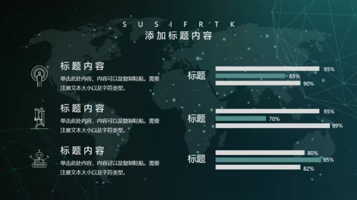 全球化信息科技网络通用PPT模板