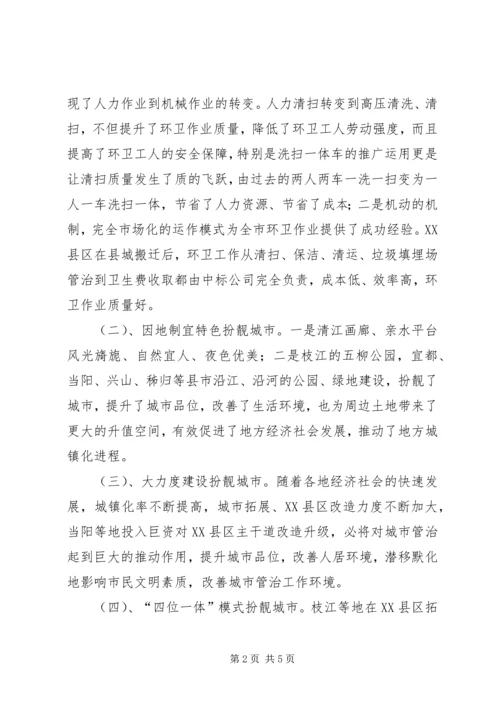 学习城市管理状况考察报告.docx