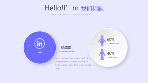 蓝色医疗医生述职报告动态PPT