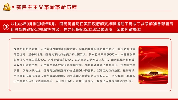 中国共产党党史之新民主主义革命时期解读PPT模板