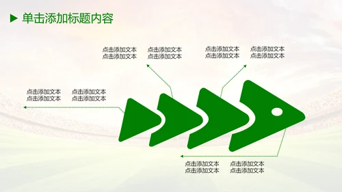 少儿足球培训教育课件动态ppt模板