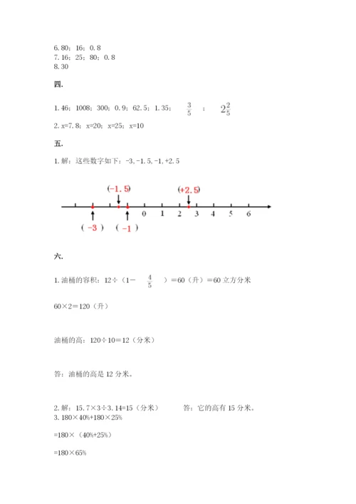 山东省济南市外国语学校小升初数学试卷附参考答案（a卷）.docx