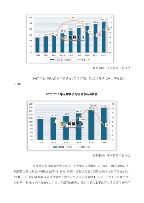 我国婴幼儿辅食产业进入快速发展期市场规模不断扩大.docx