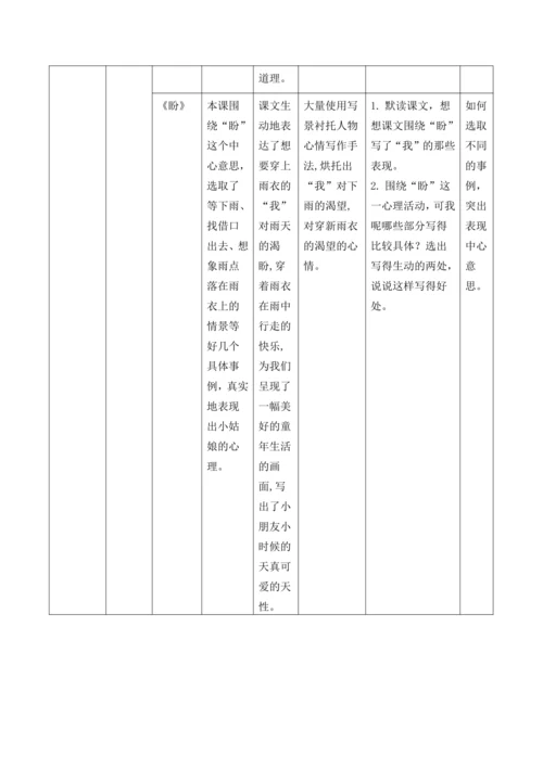 统编版六年级上册语文第五单元大单元教案