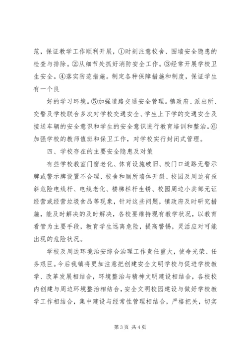 学校园安全及周边环境专项督查自查整改报告 (4).docx