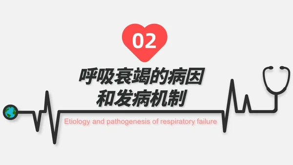 红白色渐变色简约风格呼吸衰竭医护工作人员培训PPT