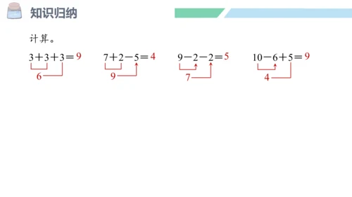 新人教版数学一年级上册5.21 整理和复习课件（55张PPT)