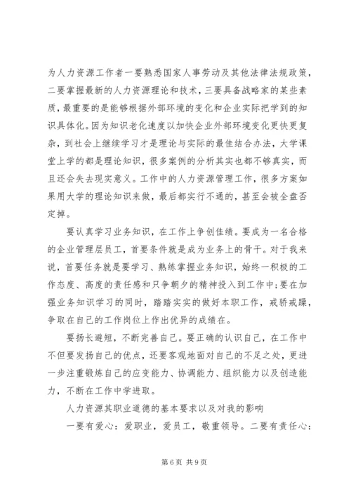 人力资源工作总结例文.docx