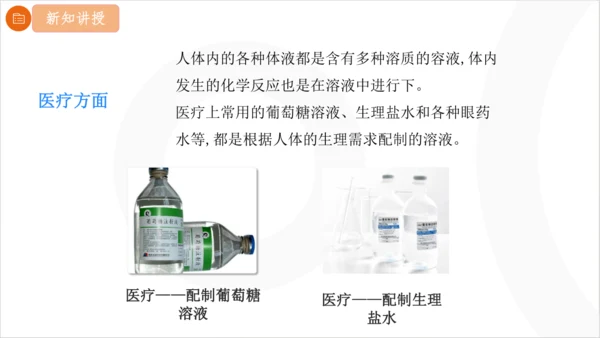 9.1.2 溶解时的吸热或放热现象 溶液的应用课件(共21张PPT内嵌视频)2024-2025学年化