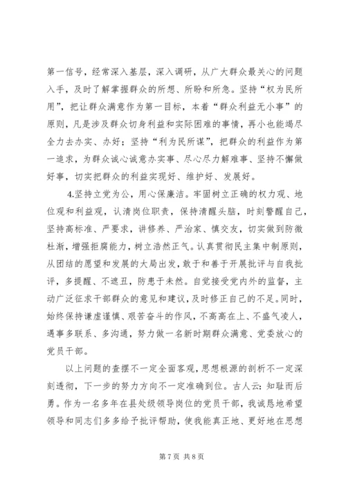 市委副书记个人党性分析材料.docx