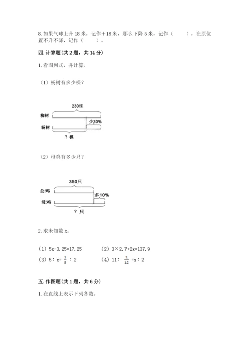 新疆小升初数学期末测试卷（巩固）.docx