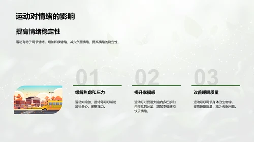 青少年健身指南PPT模板