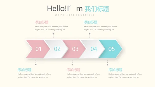 卡通婴儿母婴工作总结动态PPT