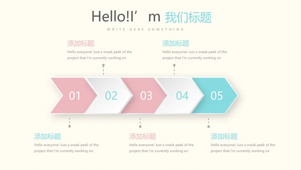 卡通婴儿母婴工作总结动态PPT