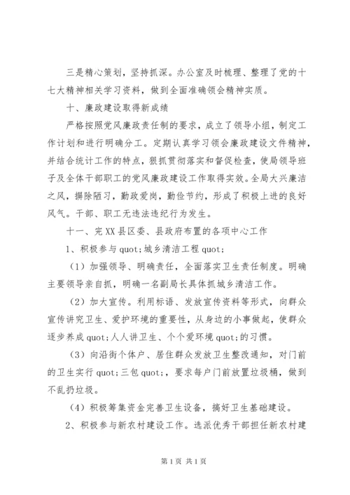 统计局工作总结精选范文.docx