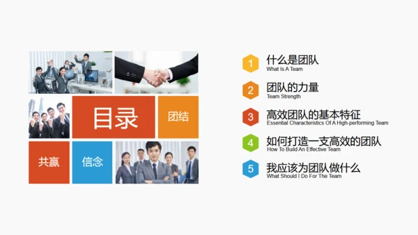 团队合作公司员工培训通用PPT课件