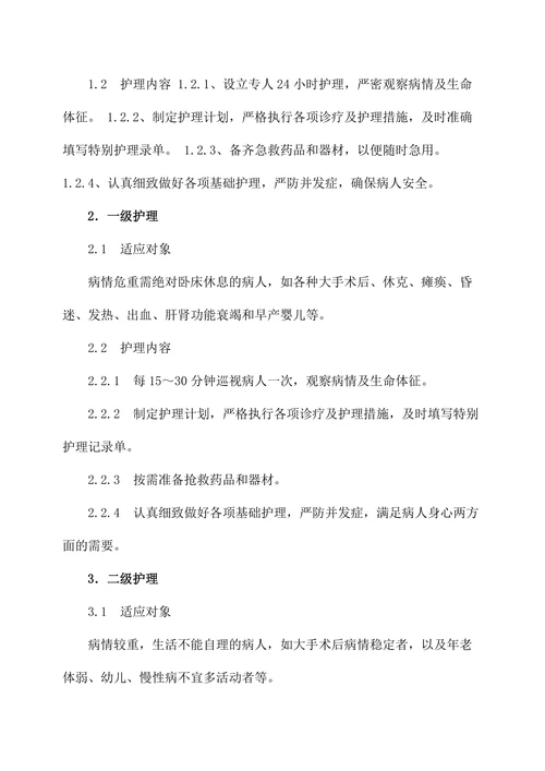 医院医疗核心管理制度
