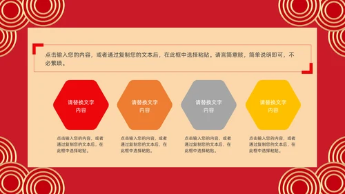 中国传统节日除夕夜由来习俗通用PPT模板