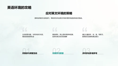 沉浸式英语学习