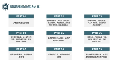物流仓储仓库管理合作互利PPT模板