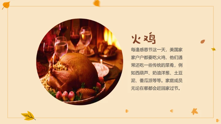 感恩节节日介绍ppt
