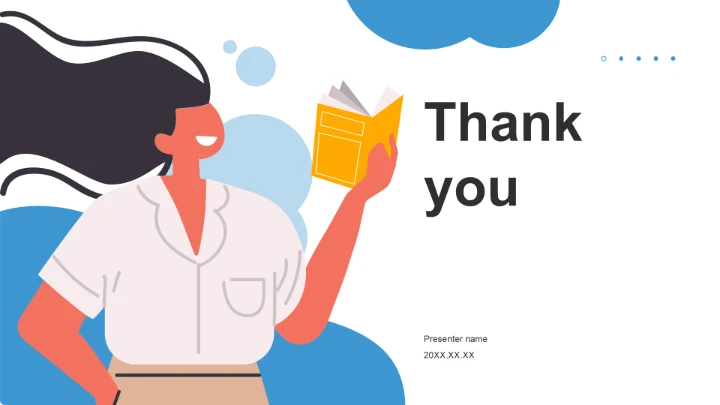 蓝色插画风团支书竞选