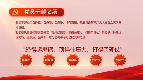 信念坚定对党忠诚党建党支部工作总结PPT党课