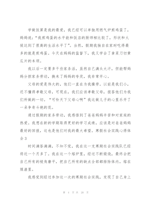 寒假社会实践心得体会通用15篇.docx