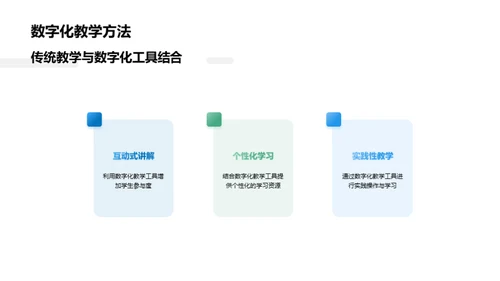 数字化教学工具应用