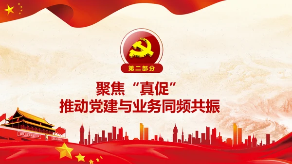 基层党组织模范机关建设党支部书记述职报告总结党建PPT
