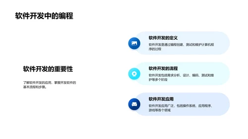 初中编程基础教学PPT模板