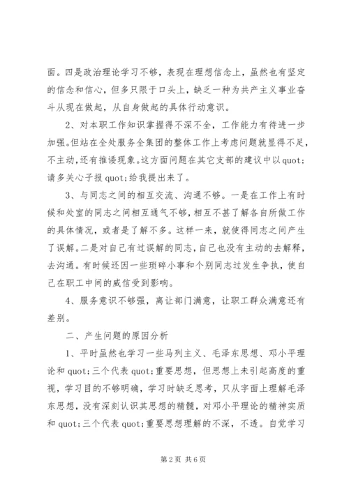 党员干部党性分析材料.docx