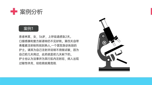 红蓝简约形状护理伦理学培训PPT课件