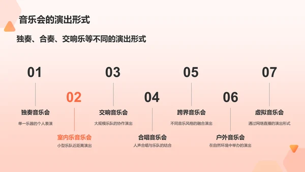 红色商务音乐会PPT模板