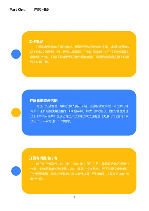 简约风物流客服年度工作总结