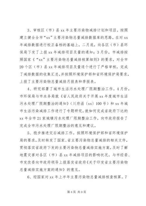 市环境保护局规划与财务处工作总结_1.docx