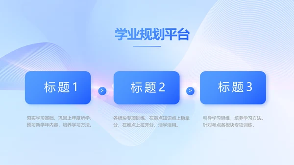蓝色大气信息化教学设计动态PPT模板