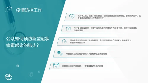 防控新型冠状病毒感染PPT模板